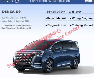 Denza D9 DM i Workshop Service Repair Manual Wiring Diagram
