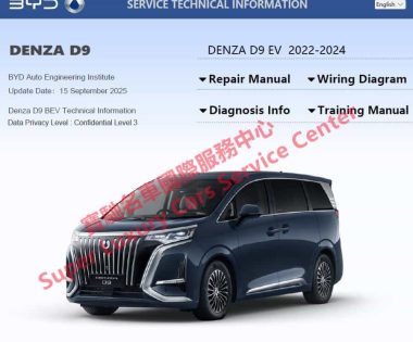 Denza D9 Workshop Service Repair Manual Wiring Diagram